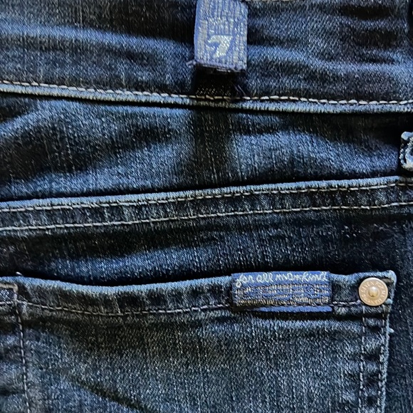 7 for All Mankind low rise bootcut jeans - Picture 6 of 7